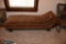Upholstered fainting couch