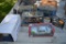 Quantity of dye cast police cars