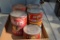 Vintage Hill's Brothers coffee cans