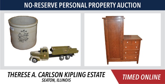 No-Reserve Personal Property Auction - Carlson