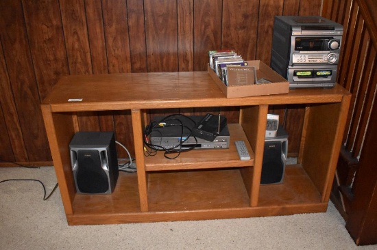 60 in. wide entertainment center