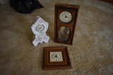 Modern clocks to include floral clock