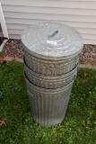 (3) Gal. trash cans only (1) lid