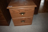 2-Drawer pressed wood file cabinet