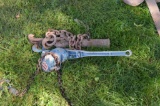 Chain hoist etc.