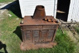 Montgomery ward Cast iron wood burning stove