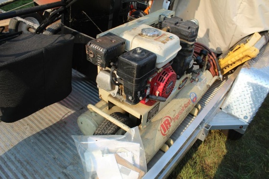 Ingersoll Rand Double Barrel Air Compressor