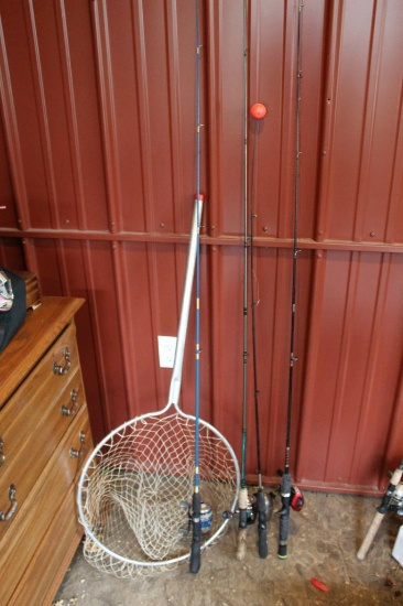 (4) Rod & Reels