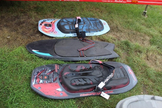 (3) Hydroslide Kneeboards