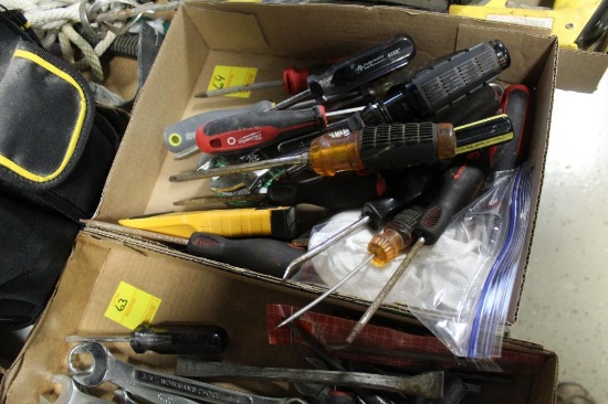 Flat of tools