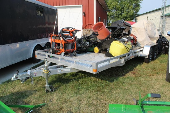 2019 Bear Track 7' x 20' tandem axle trailer