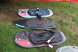 (3) Hydroslide Kneeboards