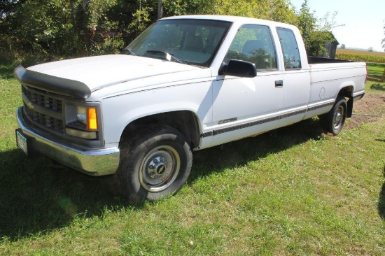 1996 Chevy 2500 Ext Cab Pickup