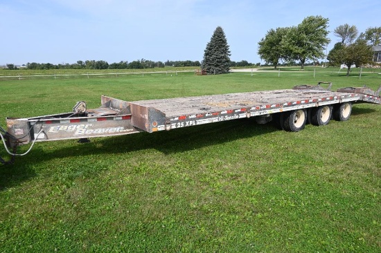 2008 Eager Beaver 25 XLP 30' flatbed trailer