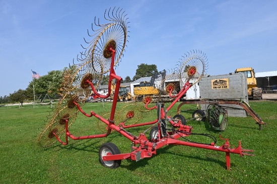 Tonutti RCS10 10-wheel hay rake