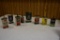 (8) Small oiler cans