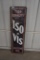 IsoVis single sided porcelain sign