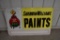 Sherwin Williams single sided plastic, embossed advertising sign
