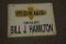Moews single sided metal sign