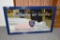 Old Style /Wrigley Field mirrored advertising framed sign