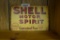 Shell Motor Oil single sided reproduction metal sign