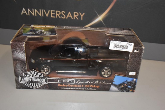 Harley Davidson F-150 Pickup die cast truck