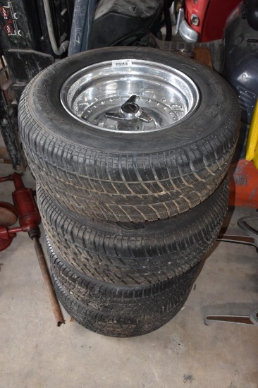 Cooper Cobra P255-60R15 tires (Z28 centerline 5 lug rims)