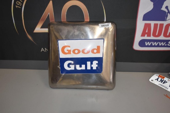 good Gulf aluminum advertising piece (Good Gulf sign is a sticker)
