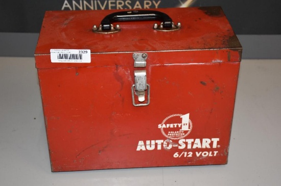 Portable Auto Start vintage jump pack " missing battery"