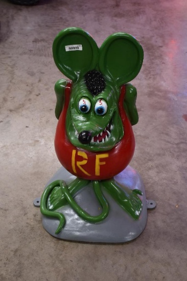 Rat Fink Cast aluminum statue