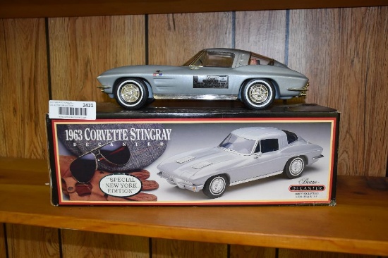 1963 Corvette Stingray split window Jim Beam whiskey decanter