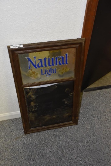 Natural light menu board "rough condition"