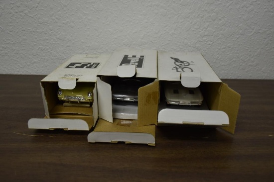 (3) Ertl 1950-60's Promo Cars
