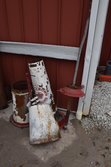 Rush Model K Visible Gas pump "Red Crown" parts