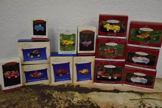 Hallmark Kiddie Car Classics ornaments