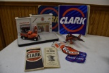 Clark Gasoline memorabilia