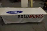 Ford Flag on metal pipe