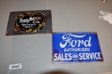 (2) Reproduction advertising signs