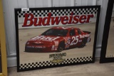 Budweiser Brickyard 400 mirrored sign