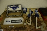 License plate brackets and ford window flags