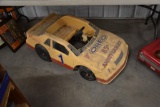 Nabisco plastic race car/ pedal car