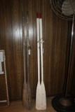 (2) Sets of Wooden Oars