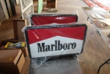 (2) Marlboro Advertising Gas Pump Top Displays