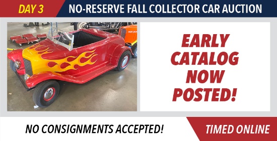 Day 3: Collector Car & Memorabilia Auction