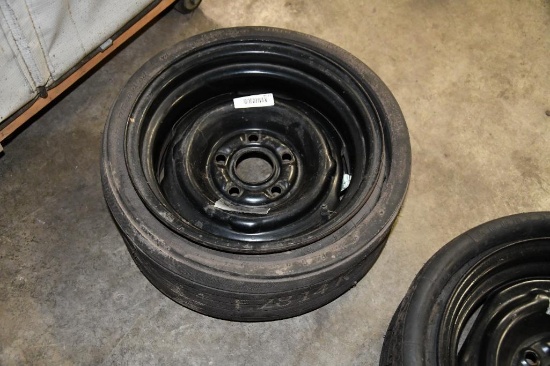 67-70 Ford Mustang F78-14 tubeless tire and rim