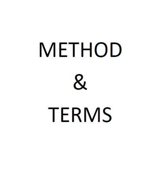 Method & Terms