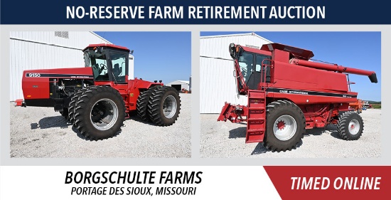 No-Reserve Farm Retirement Auction - Borgschulte
