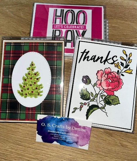 Handmade Cards Basket