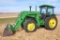 1991 John Deere 3255 MFWD tractor w/loader