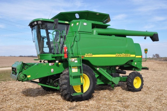 2003 John Deere 9450 2wd combine